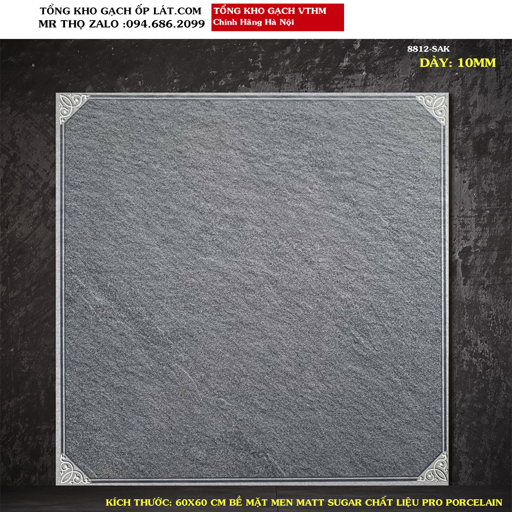 Gạch lát sân vườn 60x60 VINCERA 8812